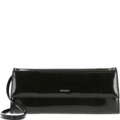 Auguri - Clutch 26 cm Rindsleder (schwarz ack)