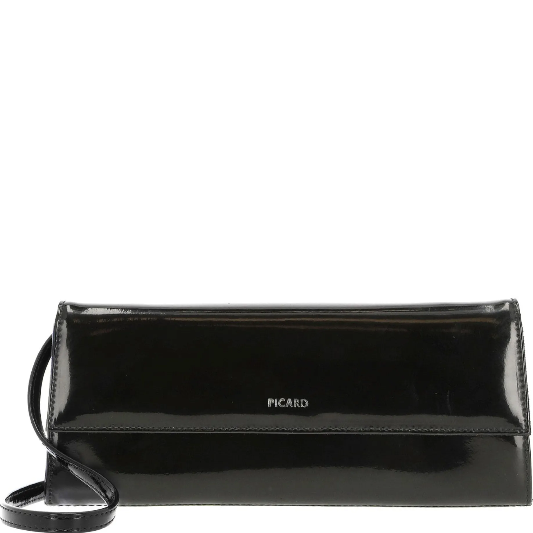 Auguri - Clutch 26 cm Rindsleder (schwarz ack)