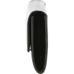 Auguri - Clutch 26 cm Rindsleder (schwarz ack)