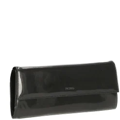 Auguri - Clutch 26 cm Rindsleder (schwarz ack)