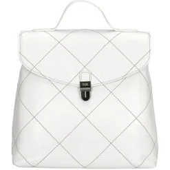 Aurelie - Rucksack 30 cm Rindleder (white lily)