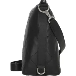 Aurelie - Schultertasche 34 cm Rindleder (black)