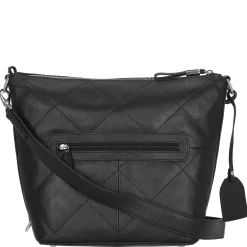 Aurelie - Schultertasche 34 cm Rindleder (black)