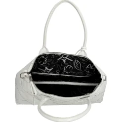 Aurelie - Shopper 37 cm Rindleder (white lily)
