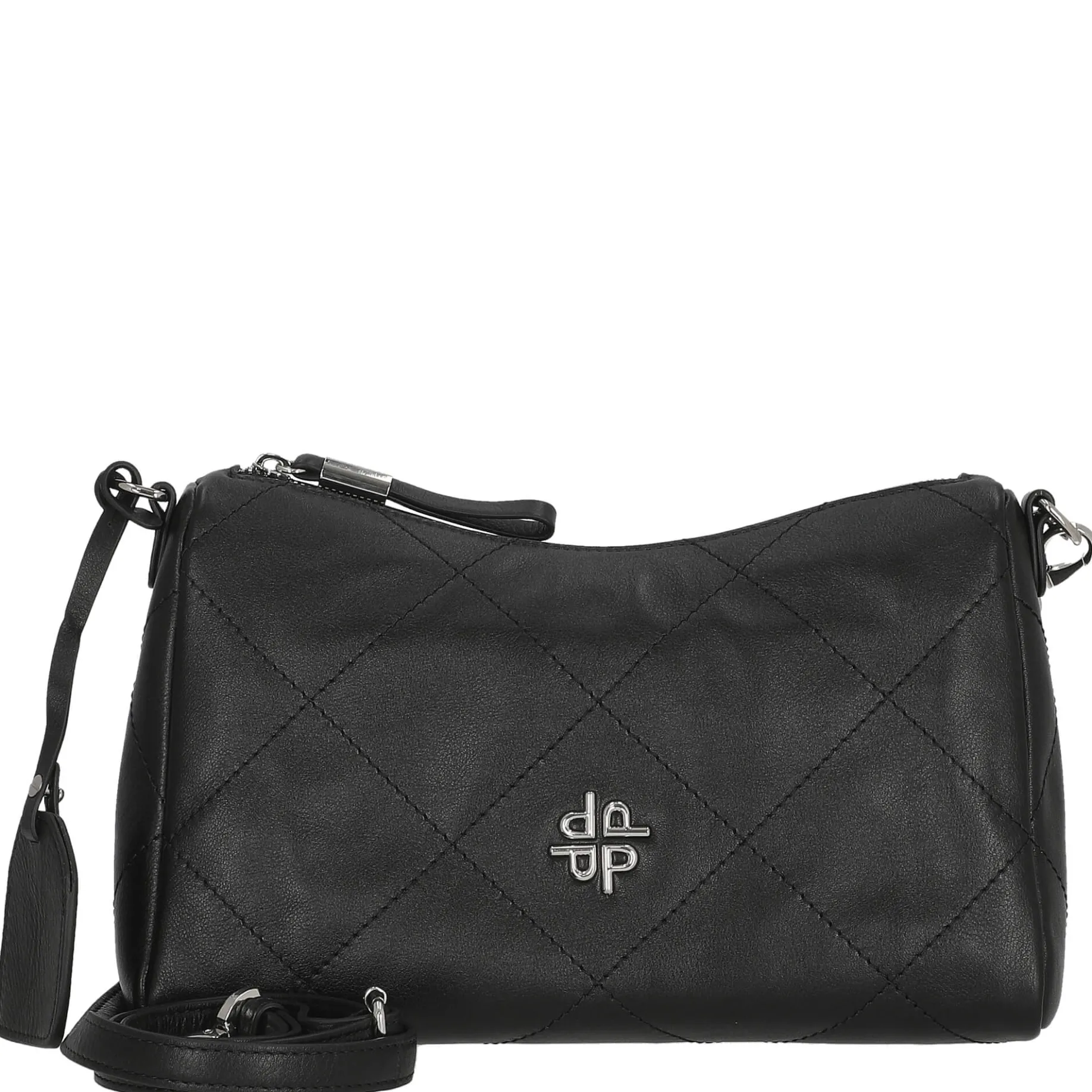 Aurelie - Umhängetasche 27 cm Rindleder (black)