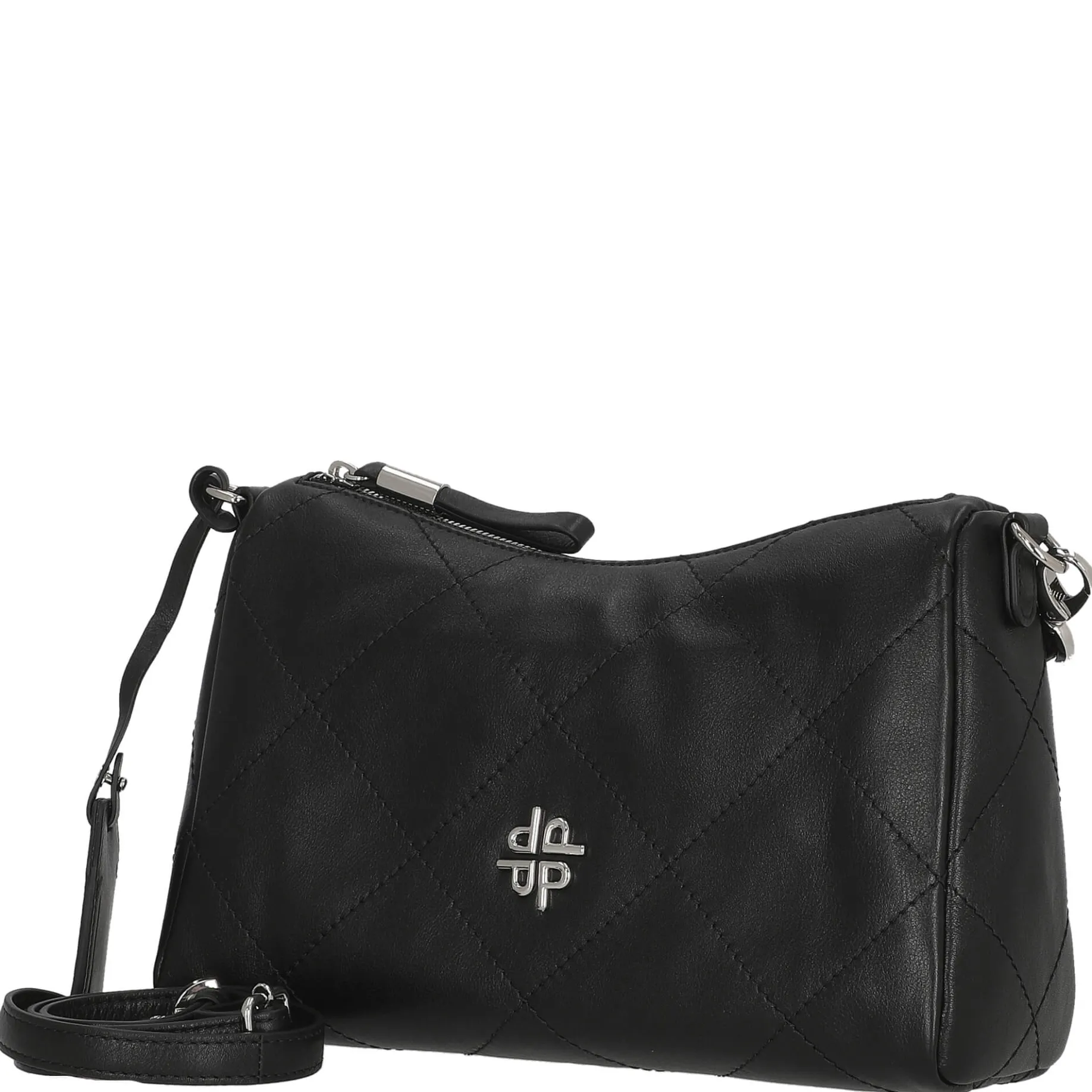 Aurelie - Umhängetasche 27 cm Rindleder (black)