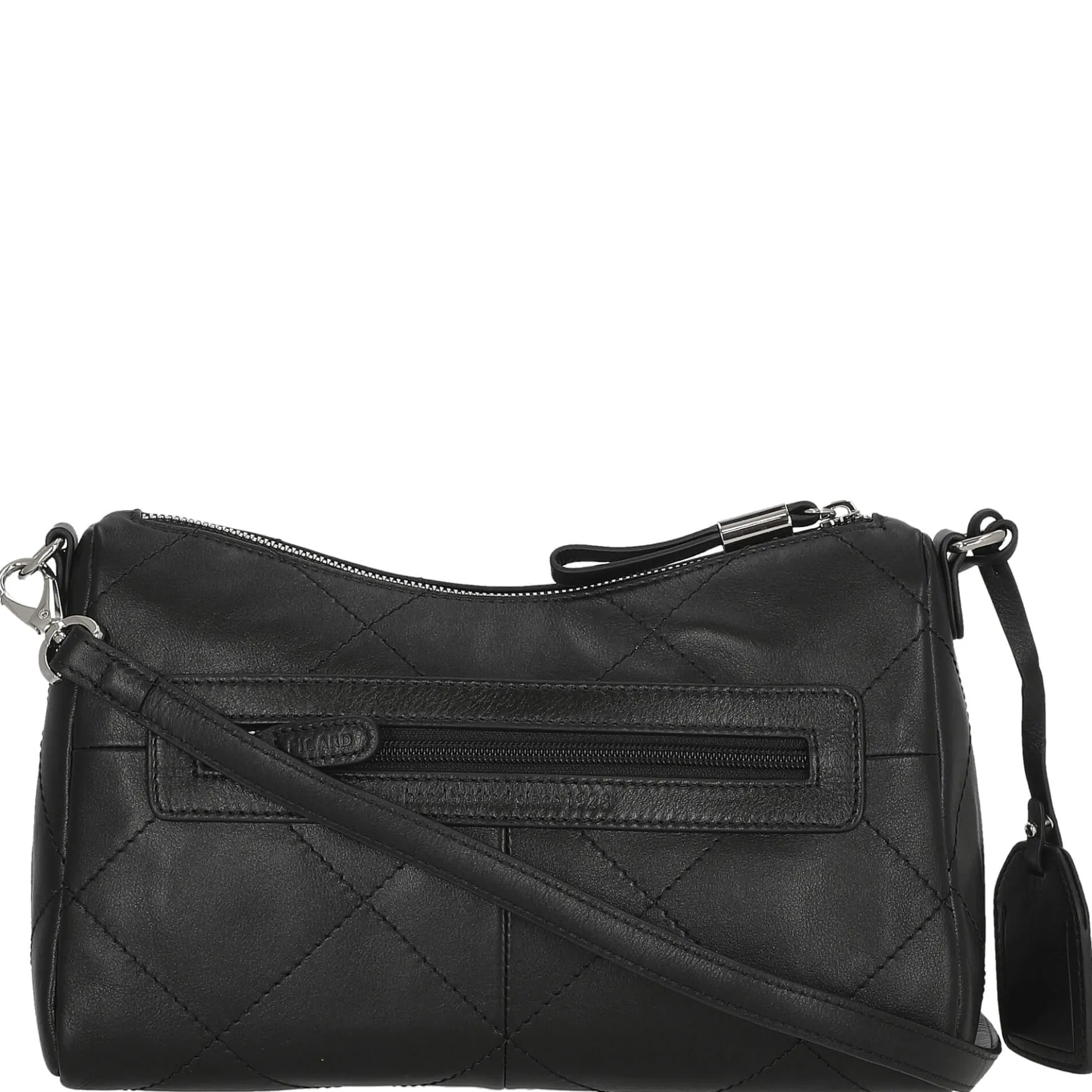 Aurelie - Umhängetasche 27 cm Rindleder (black)