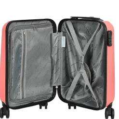 Aurora - 4-Rollen-Kabinentrolley 54 cm (koralle)