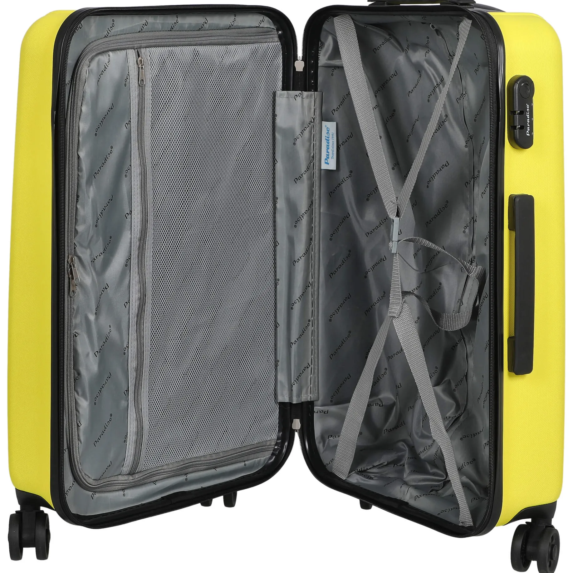 Aurora - 4-Rollen-Trolley 67 cm (zitronengelb)