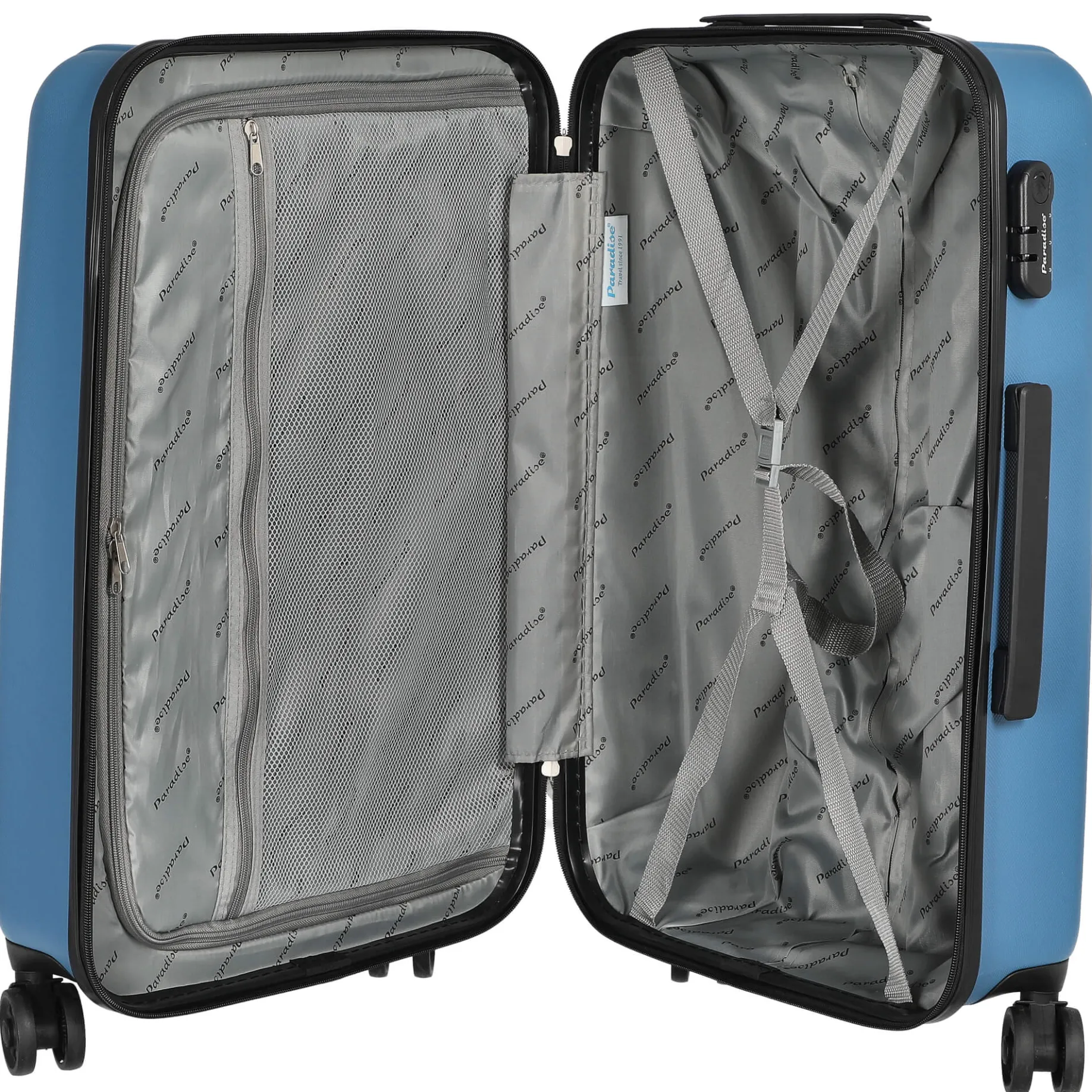 Aurora - 4-Rollen-Trolley 67 cm (azurblau)