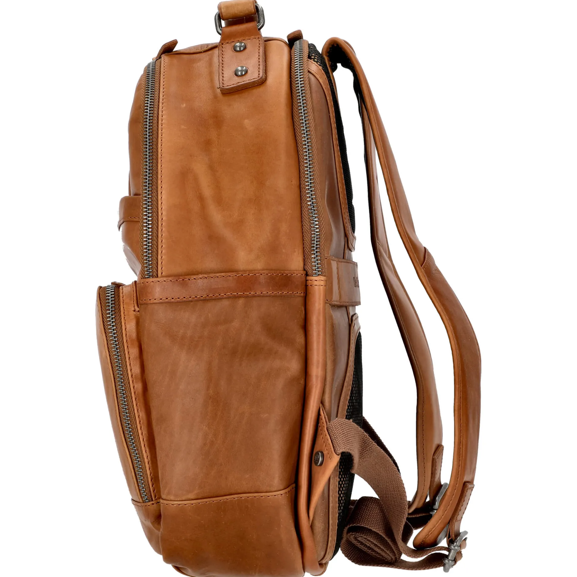 Austin - Rucksack 14" 39 cm (cognac)