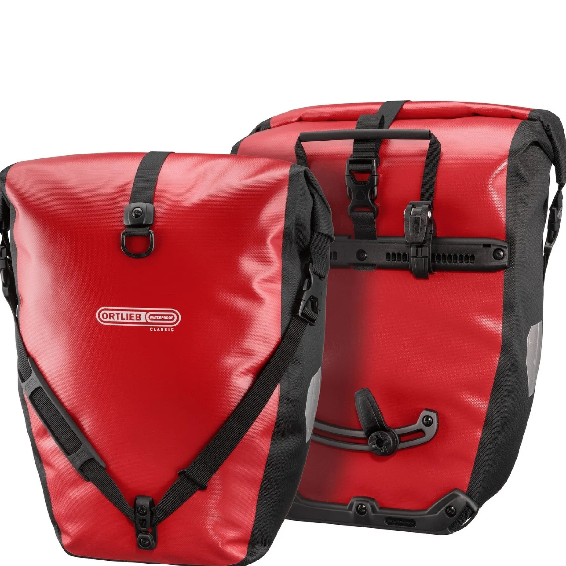 Back-Roller 40 - Hinterradtasche QL2.1 (2x20L) 42 cm (red black)