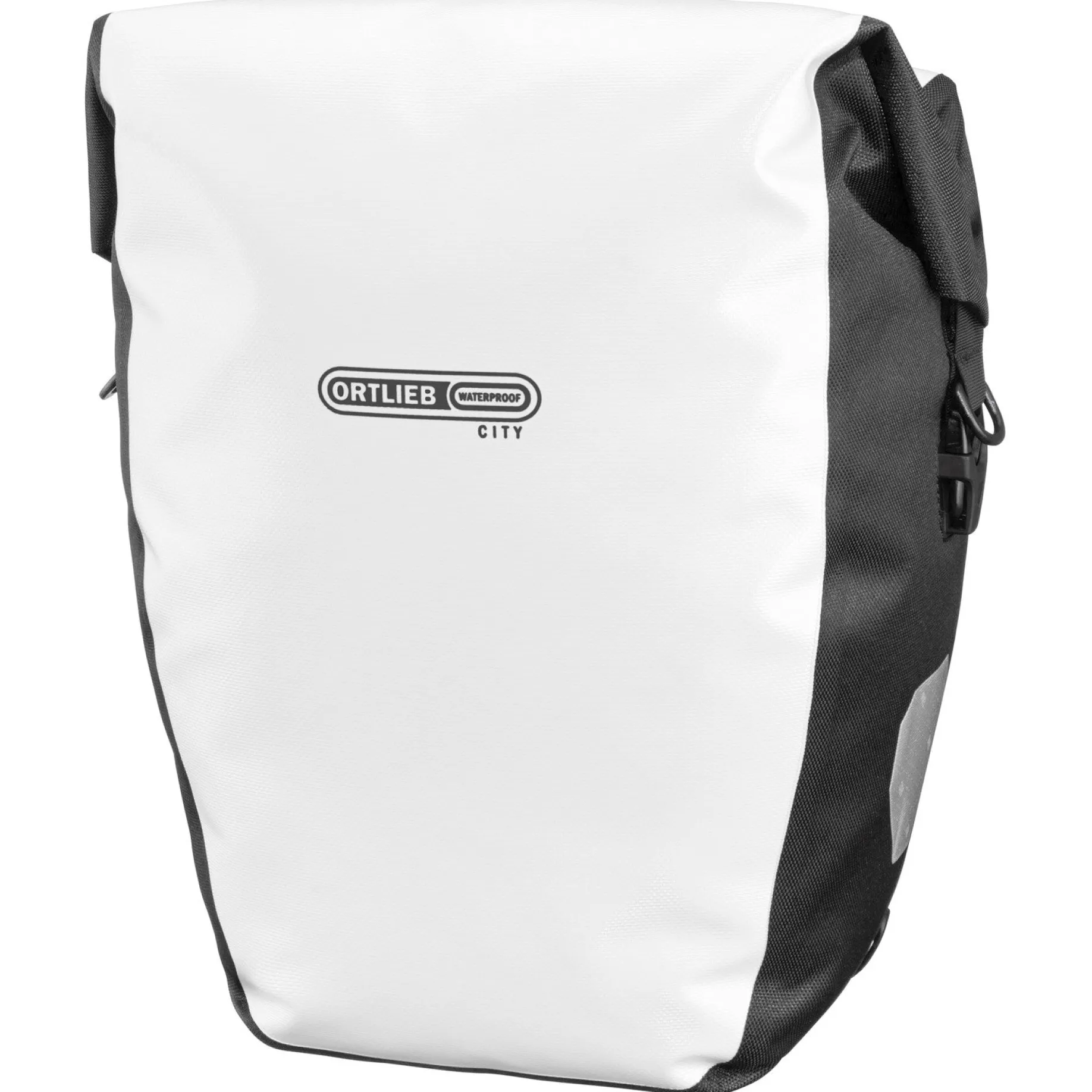 Back-Roller City 40 - Hinterradtasche QL1 (2x20L) 42 cm (white black)