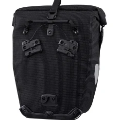 Back-Roller High-Vis QL3.1 - Rolltop Hinterradtasche 42 cm (black reflective)