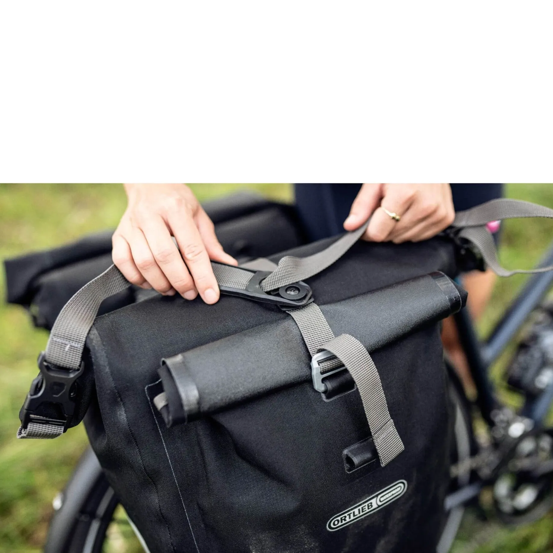 Back-Roller Plus 20+3 - Hinterradtasche QL2.1 42 cm (black)