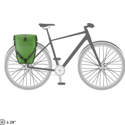 Back-Roller Plus CR - Hinterradtasche QL2.1 (2x20L) 42 cm (kiwi-moss green)