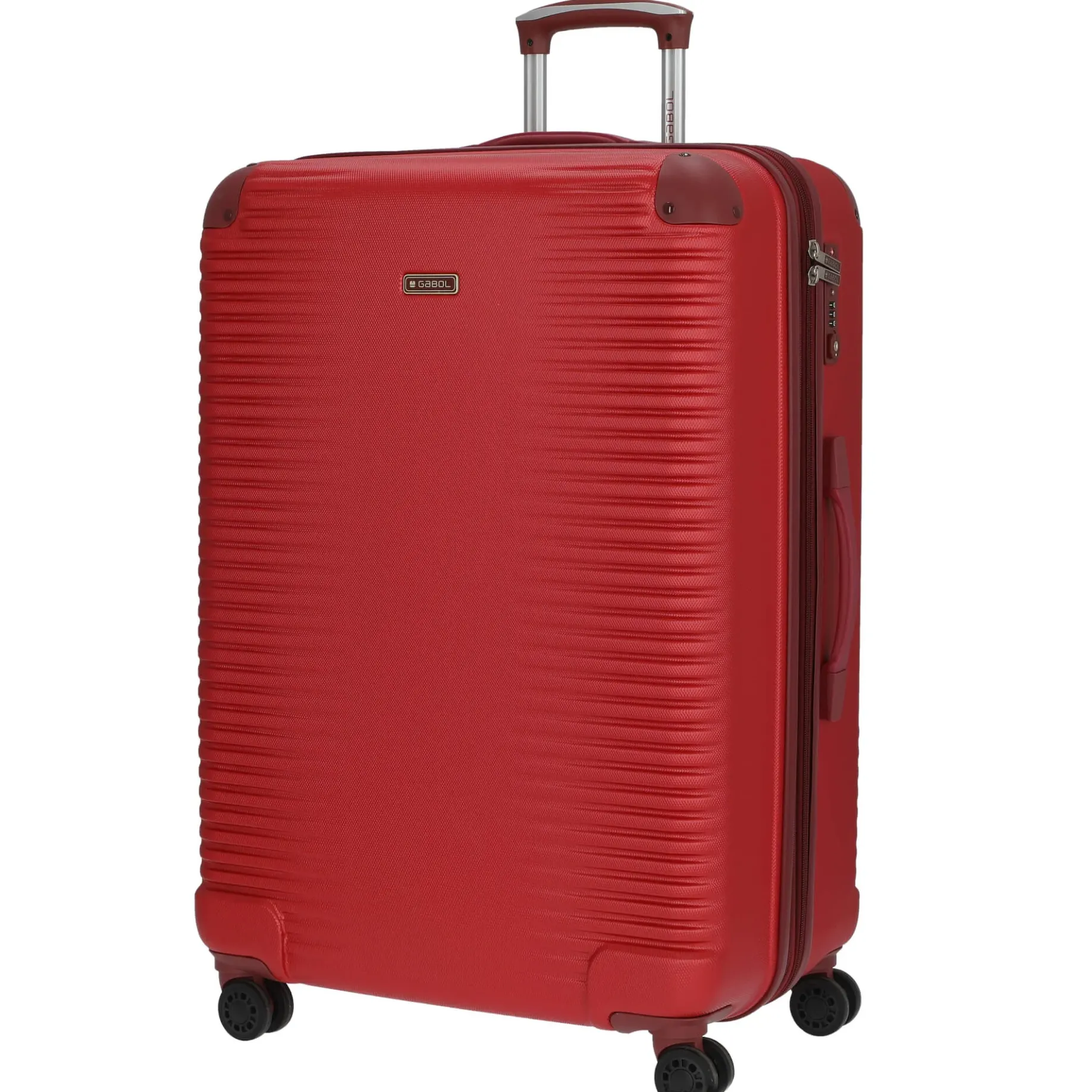 Balance XP - 4-Rollen-Trolley Set 4tlg. S/M/L + Beautycase (rojo)
