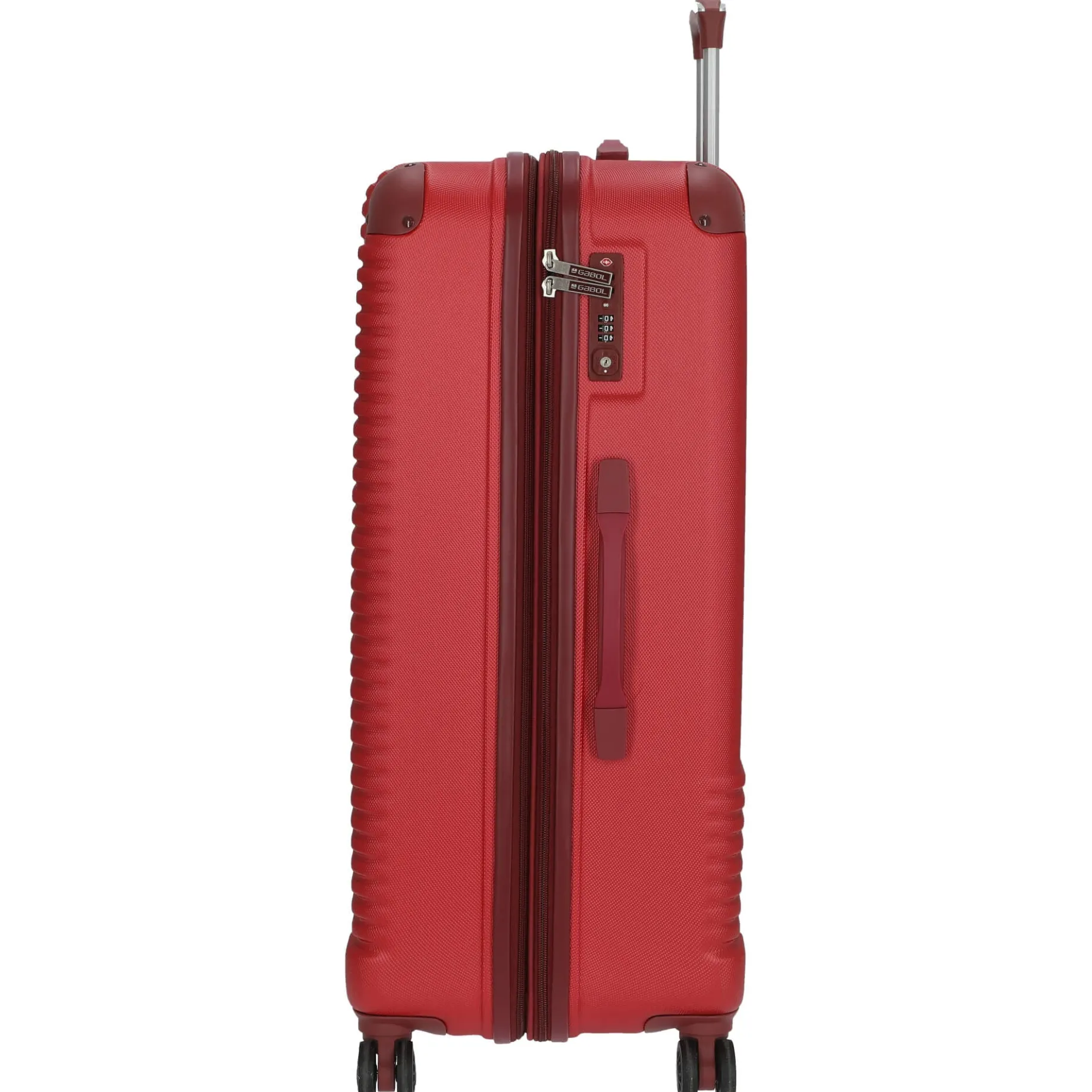 Balance XP - 4-Rollen-Trolley Set 4tlg. S/M/L + Beautycase (rojo)
