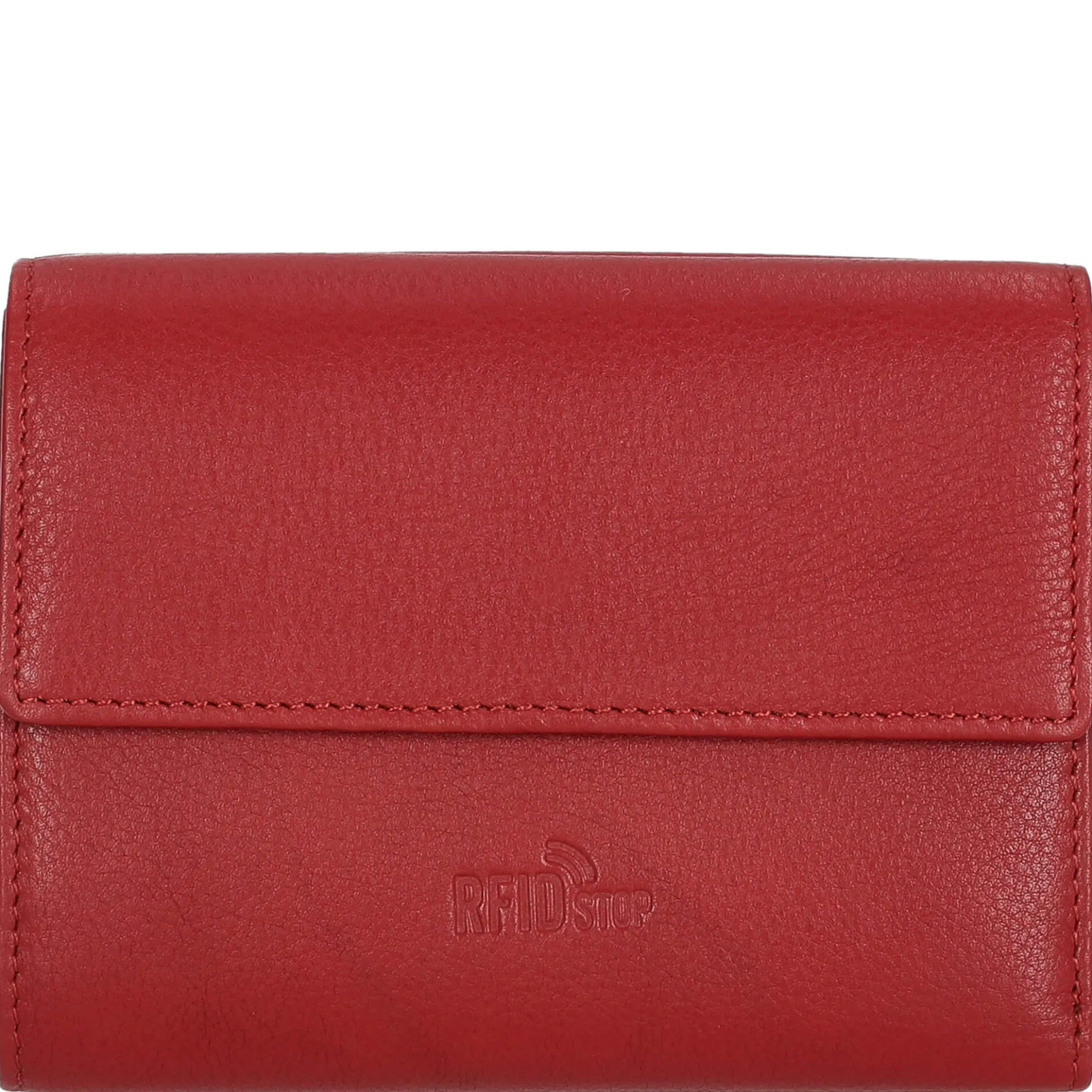 Bali 1 - Geldbörse 12cc 12.5 cm RFID Rindsleder (red)