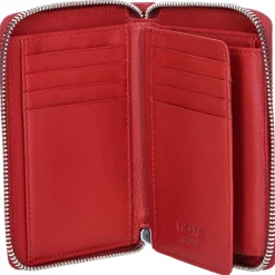 Bali 1 - Geldbörse 12cc 13 cm RFID Rindsleder (red)