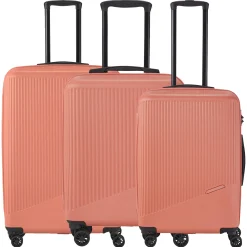 Bali - 4-Rollen Trolley Set 3tlg. (koralle)