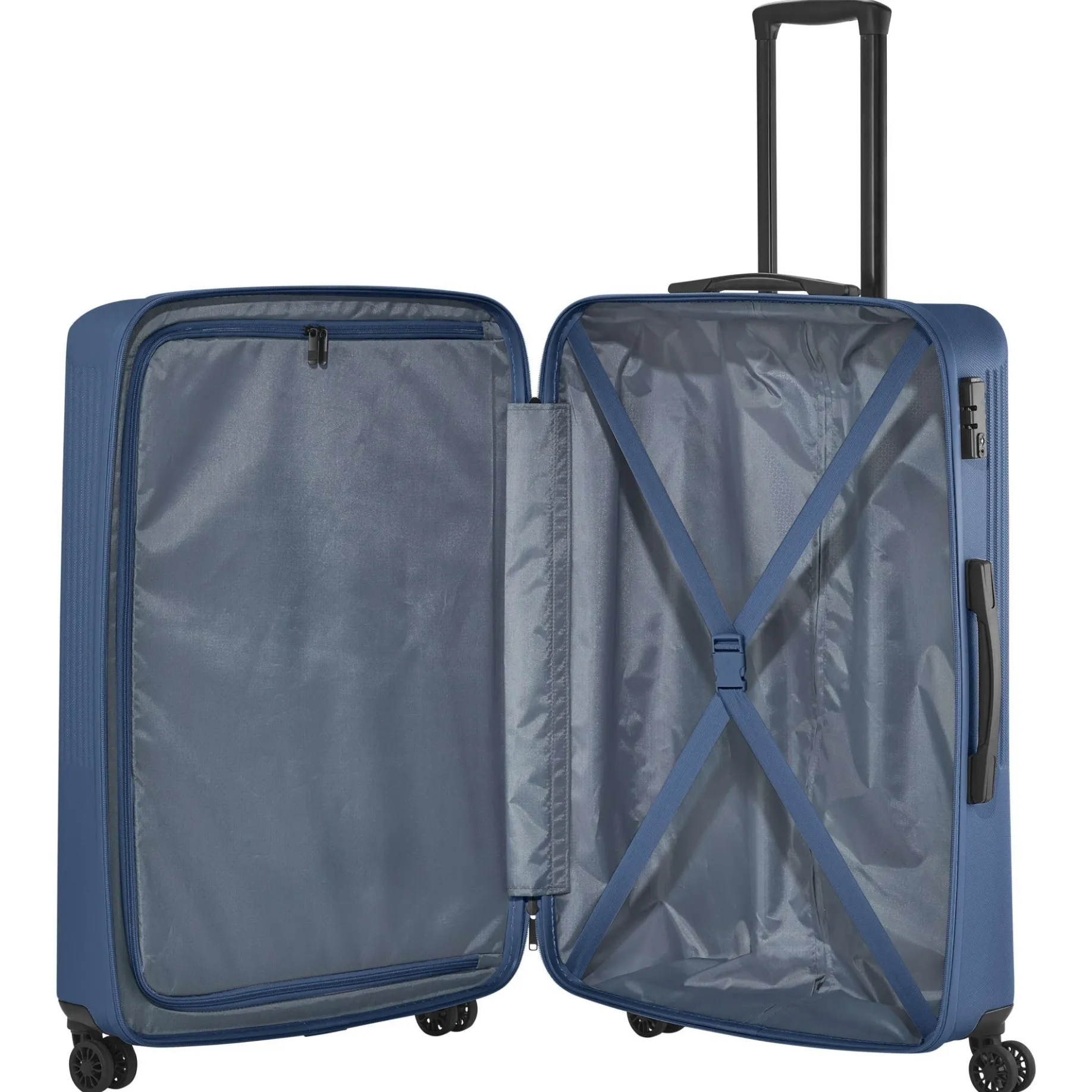 Bali - 4-Rollen Trolley Set 3tlg. (blau)
