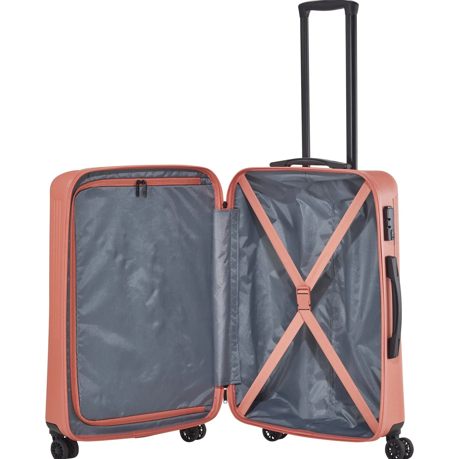 Bali - 4-Rollen-Trolley M 67 cm (koralle)