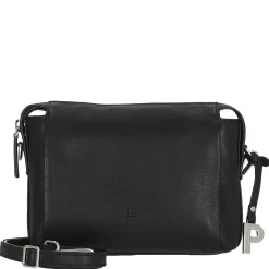 Bali - Schultertasche 22 cm Rindleder (black)