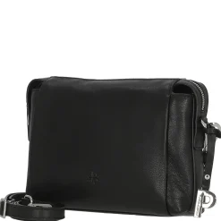 Bali - Schultertasche 22 cm Rindleder (black)