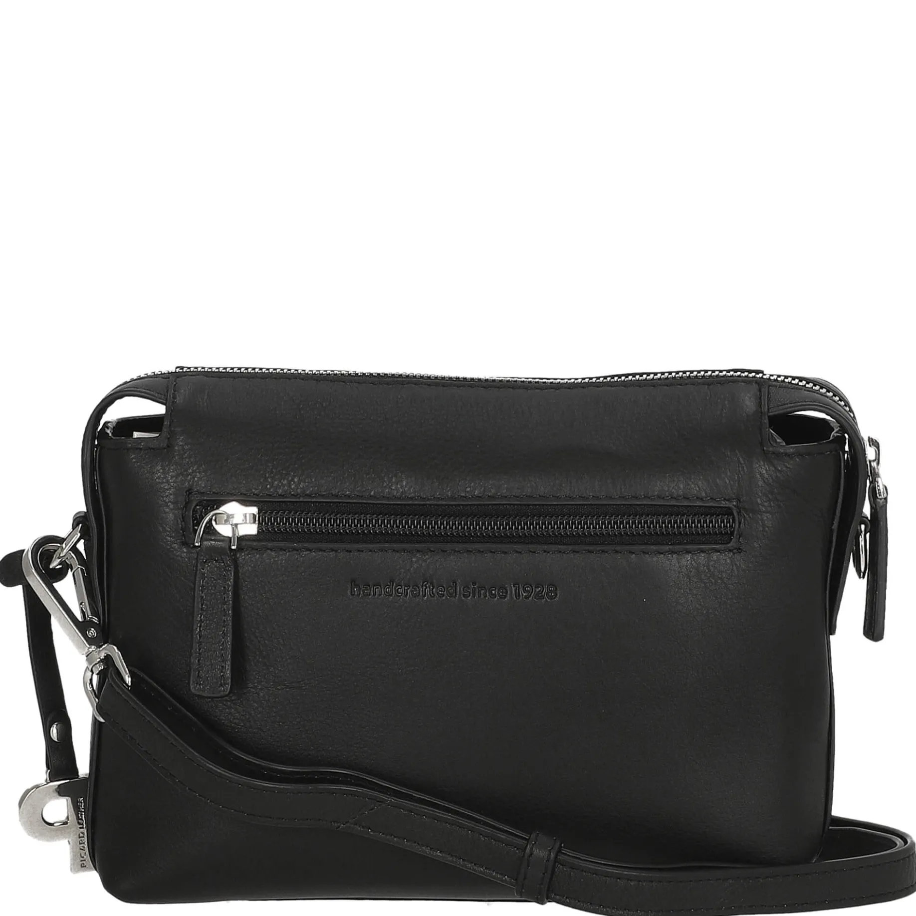 Bali - Schultertasche 22 cm Rindleder (black)