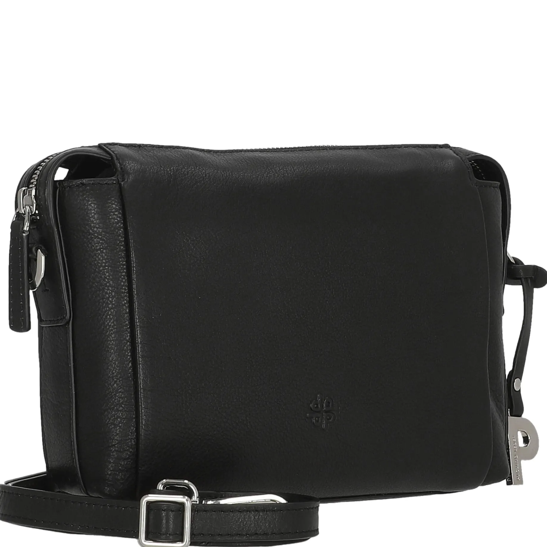 Bali - Schultertasche 22 cm Rindleder (black)