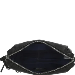 Bali - Schultertasche 22 cm Rindleder (black)