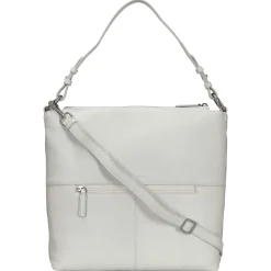 Bali - Schultertasche 35 cm (white lily)