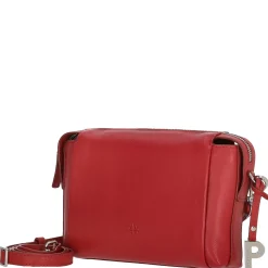 Bali - Schultertasche 22 cm Rindleder (rot)