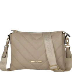 BARBARA Cozy Crossbody Bag Trio - Umhängetasche 27 cm (sand)