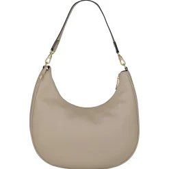 BARBARA Cozy Hobo Bag - Schultertasche 35 cm (sand)