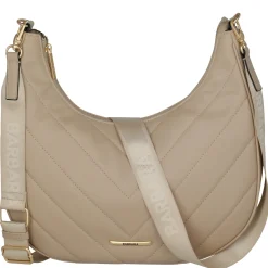 BARBARA Cozy Hobo Bag - Schultertasche 35 cm (sand)