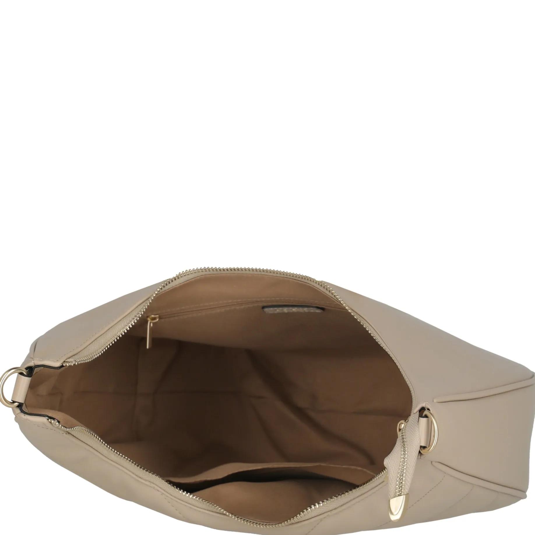 BARBARA Cozy Hobo Bag - Schultertasche 35 cm (sand)