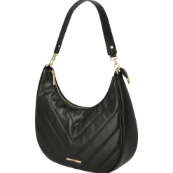 BARBARA Cozy Hobo Bag - Schultertasche 35 cm (schwarz)