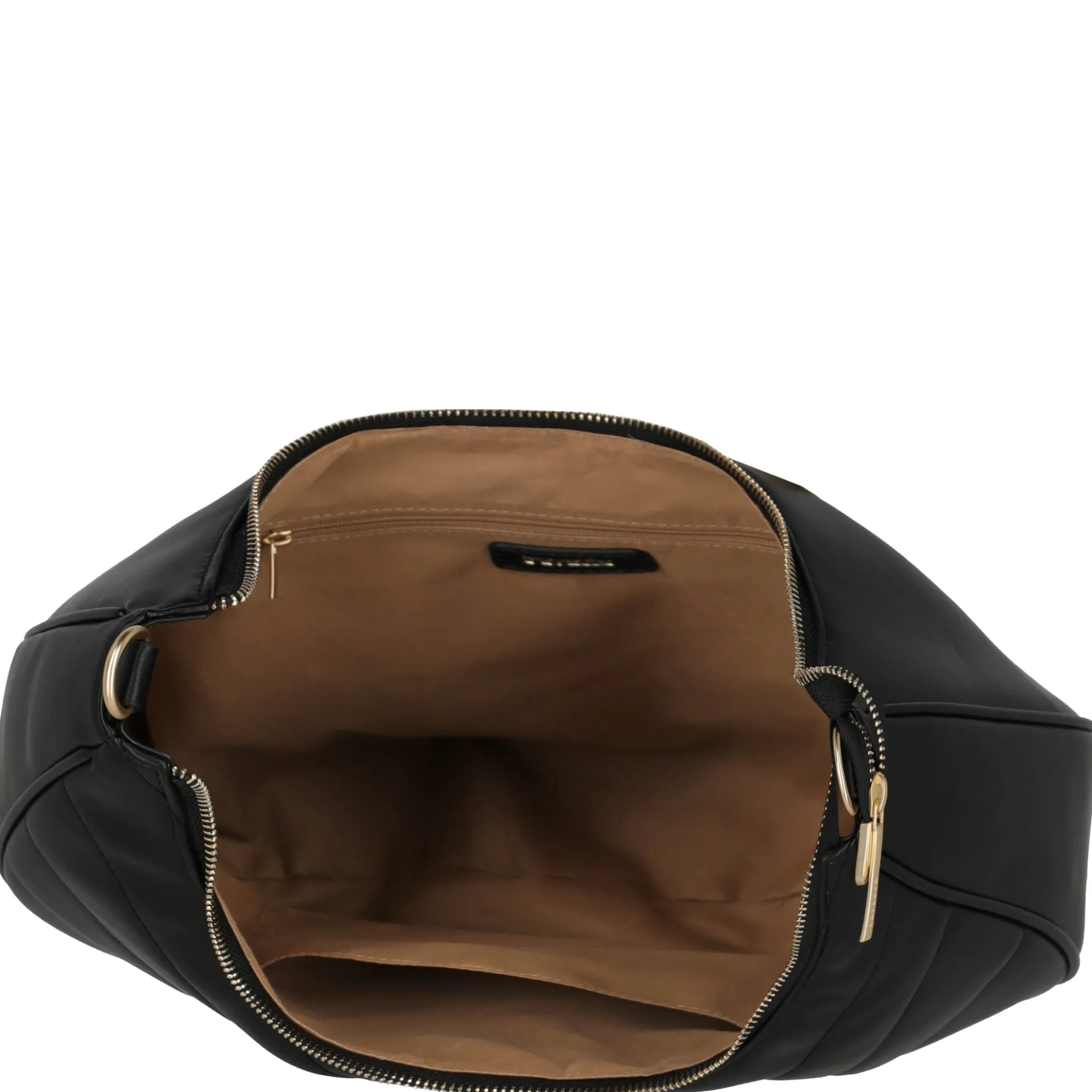 BARBARA Cozy Hobo Bag - Schultertasche 35 cm (schwarz)