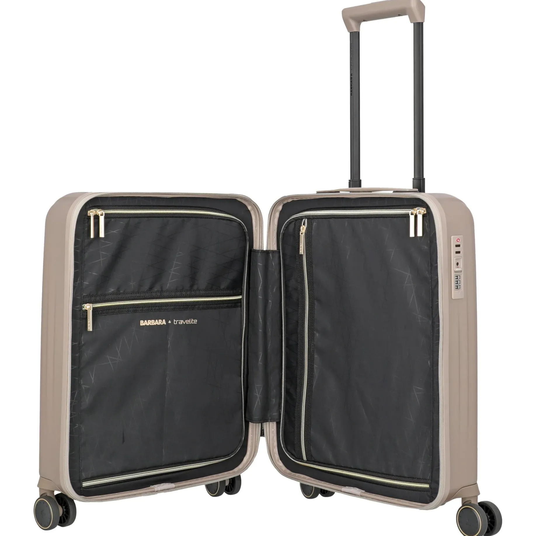 BARBARA Novelty - 4-Rollen-Kabinentrolley S 55 cm (satin nude)