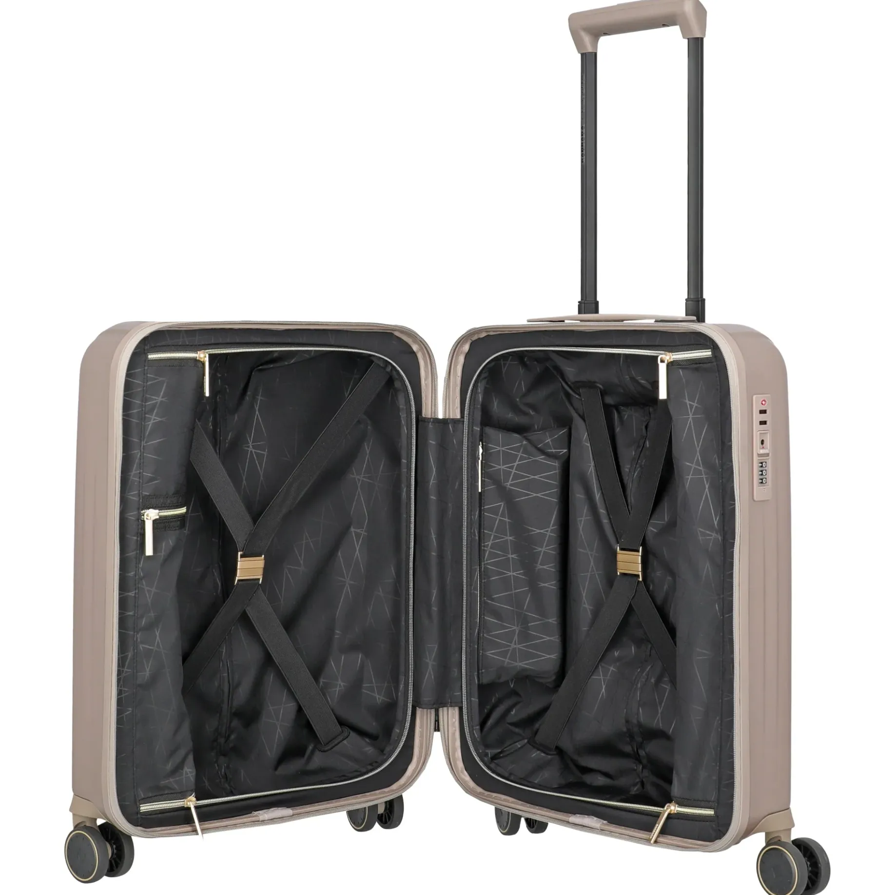 BARBARA Novelty - 4-Rollen-Kabinentrolley S 55 cm (satin nude)