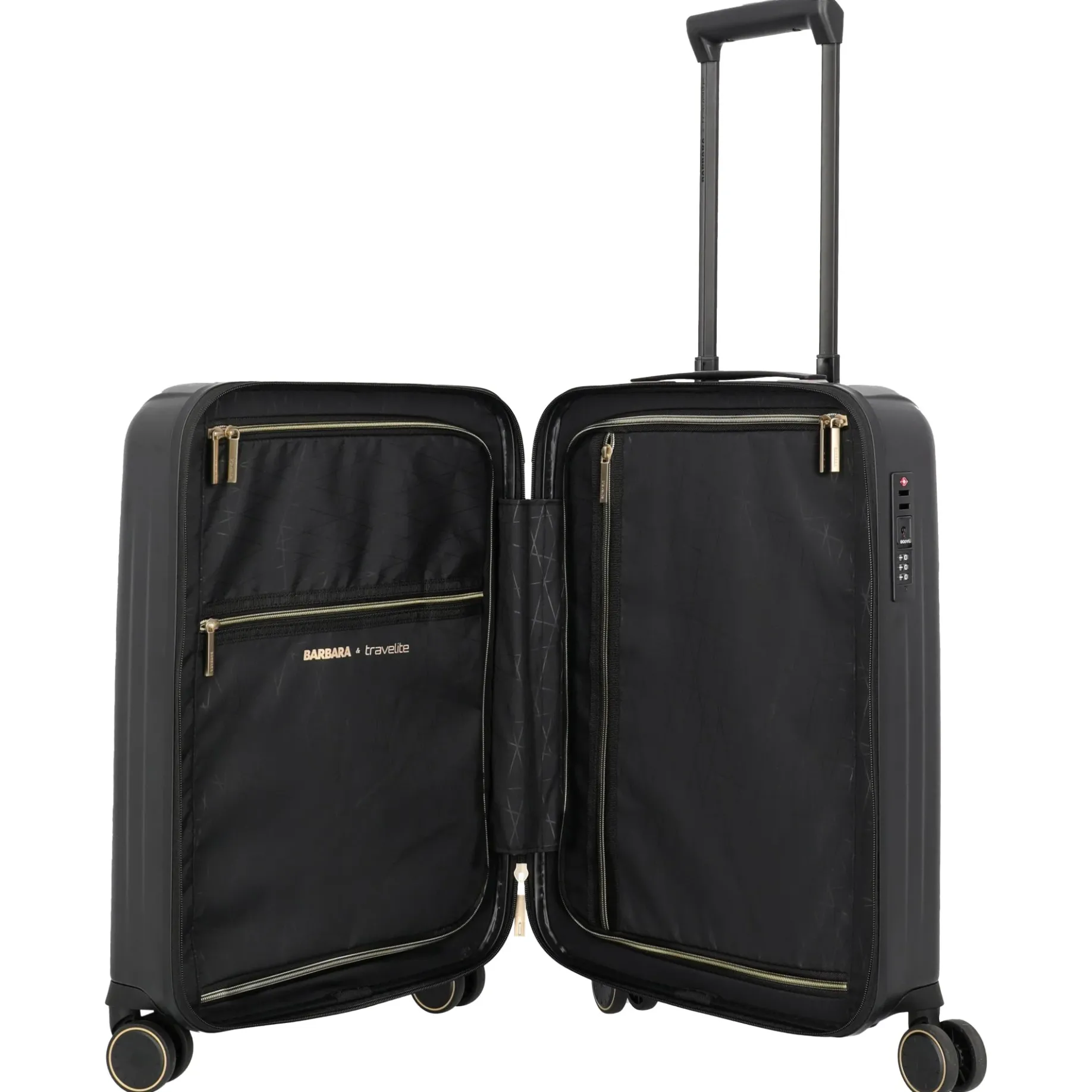 BARBARA Novelty - 4-Rollen-Kabinentrolley S 55 cm (schwarz)