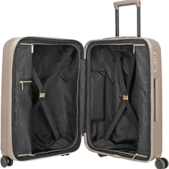 BARBARA Novelty - 4-Rollen-Trolley M 65 cm erw. (satin nude)