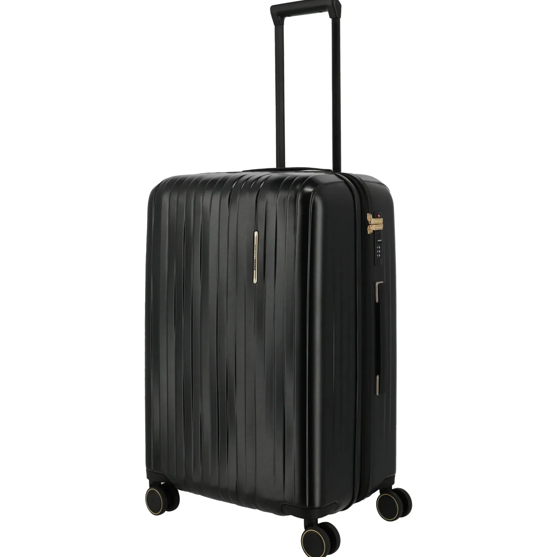 BARBARA Novelty - 4-Rollen-Trolley M 65 cm erw. (schwarz)