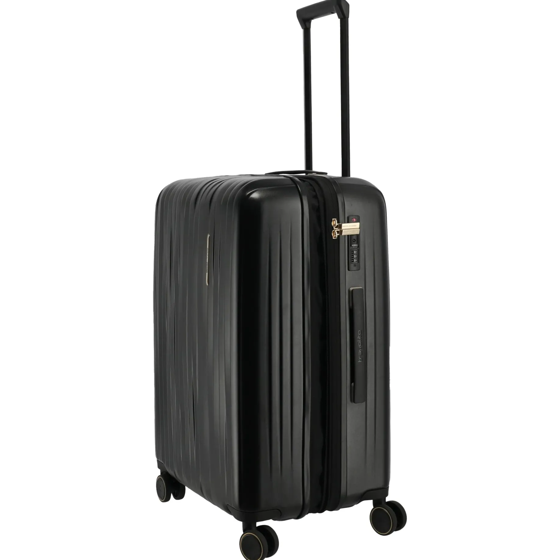 BARBARA Novelty - 4-Rollen-Trolley M 65 cm erw. (schwarz)