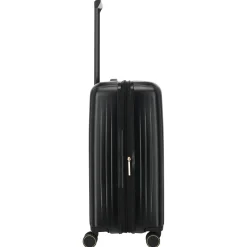 BARBARA Novelty - 4-Rollen-Trolley M 65 cm erw. (schwarz)