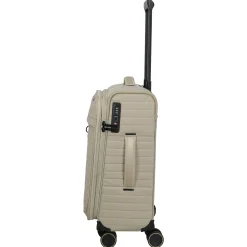 BARBARA Stepp - 4-Rollen-Trolley S 55 cm erw. (satin nude, 55 cm)
