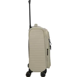 BARBARA Stepp - 4-Rollen-Trolley S 55 cm erw. (satin nude, 55 cm)