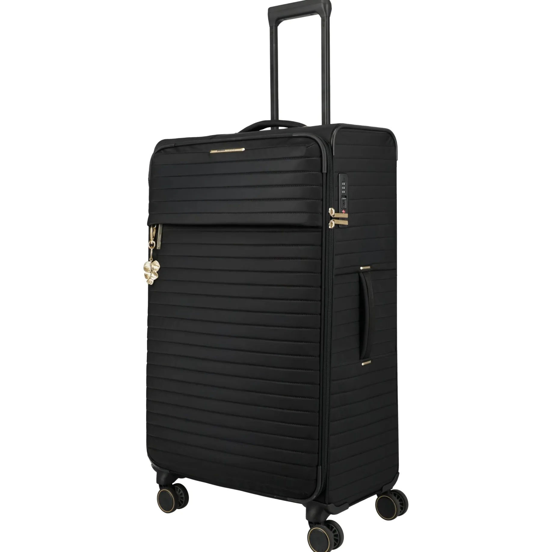 BARBARA Stepp - 4-Rollen-Trolley L 80 cm (schwarz, 80 cm)